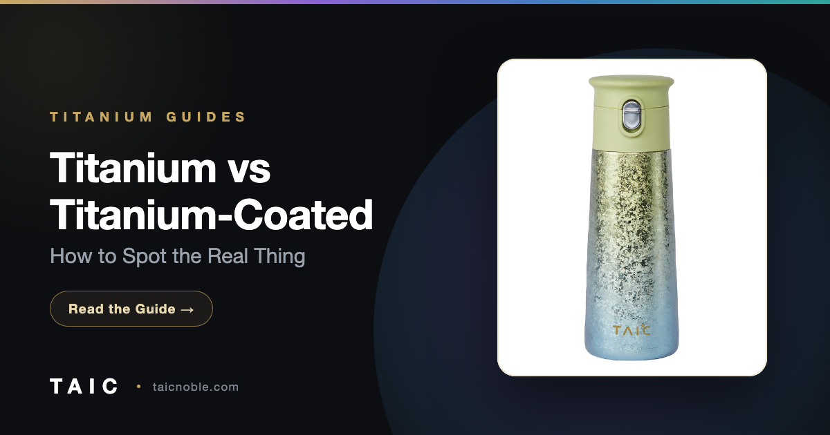 Titanium vs Titanium-Coated: Why 99.8% Pure Titanium Matters