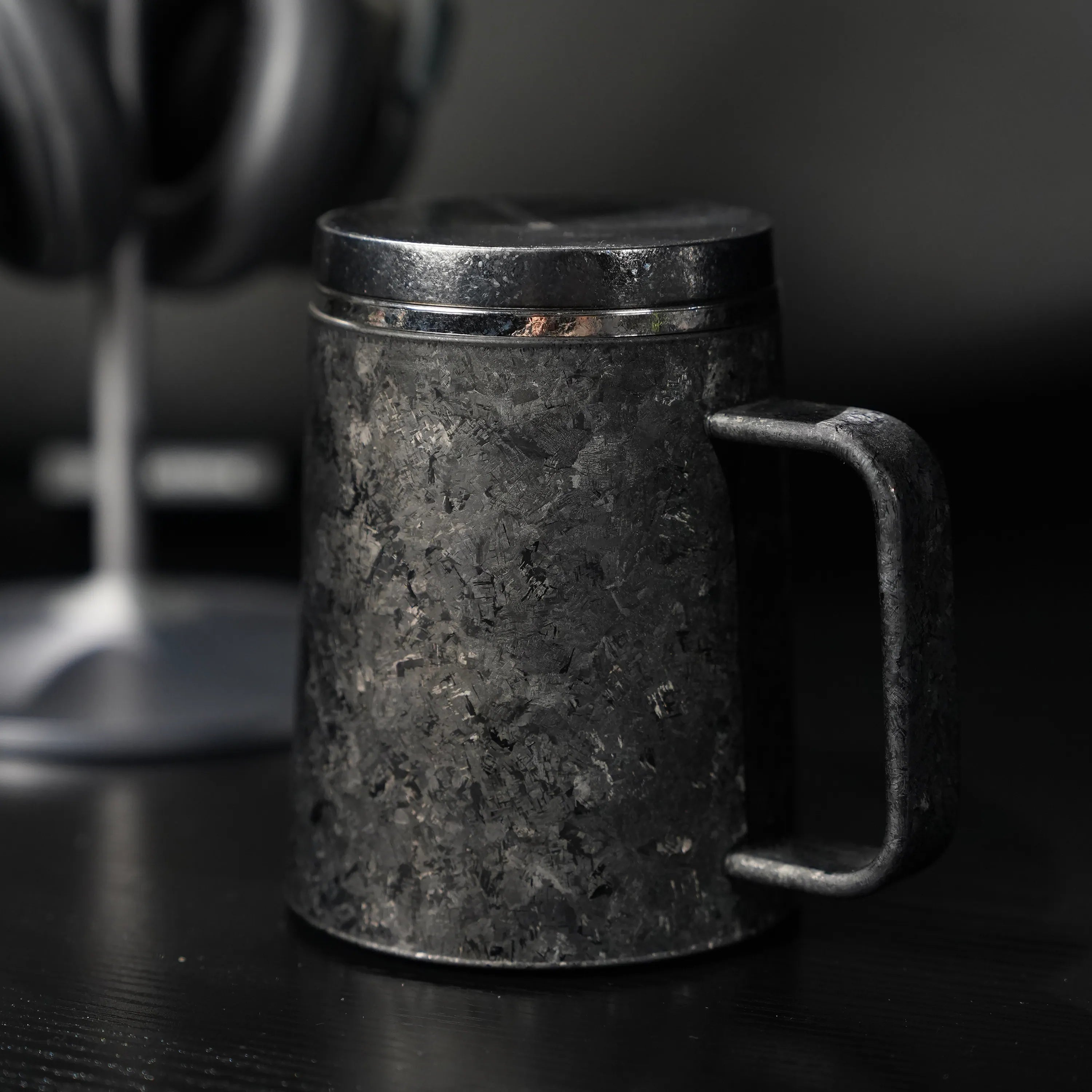 PURE TITANIUM OFFICE MUG