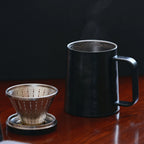 PURE TITANIUM OFFICE MUG