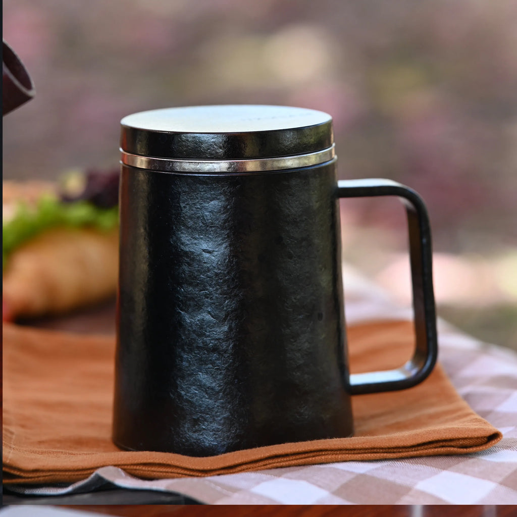 PURE TITANIUM OFFICE MUG