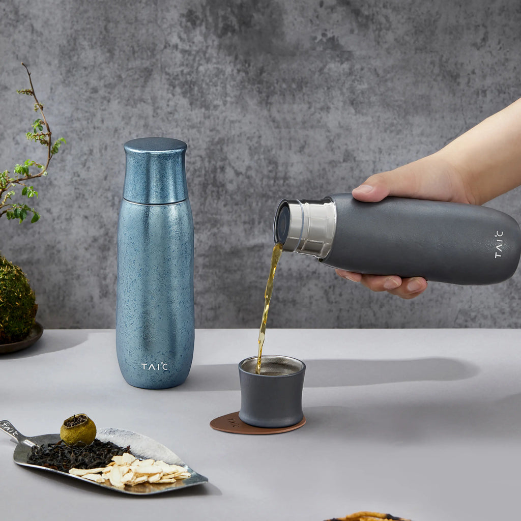 Pure Titanium Vacuum Tea Infuser Tumbler