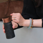 Pure Titanium Pocket Vacuum Insulated Flask – BlackInTi