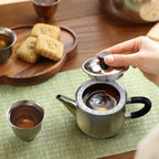 Premium Titanium Gongfu Tea Service (280mL Teapot & 50mL Cups Gift Set)