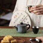 Premium Titanium Gongfu Tea Service (280mL Teapot & 50mL Cups Gift Set)