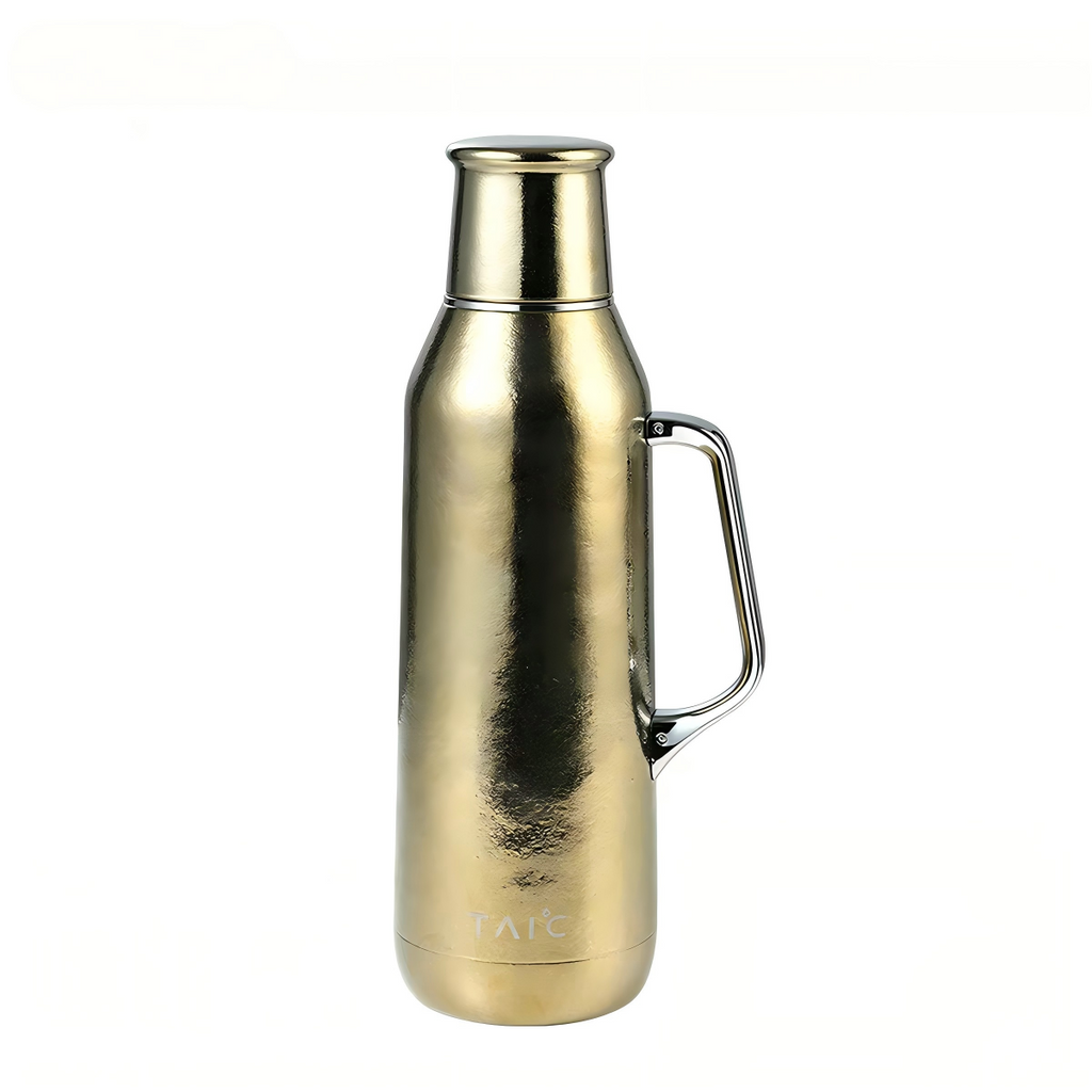 Pure Titanium Vacuum Insulated Thermal Flask 3-in-1 Lid