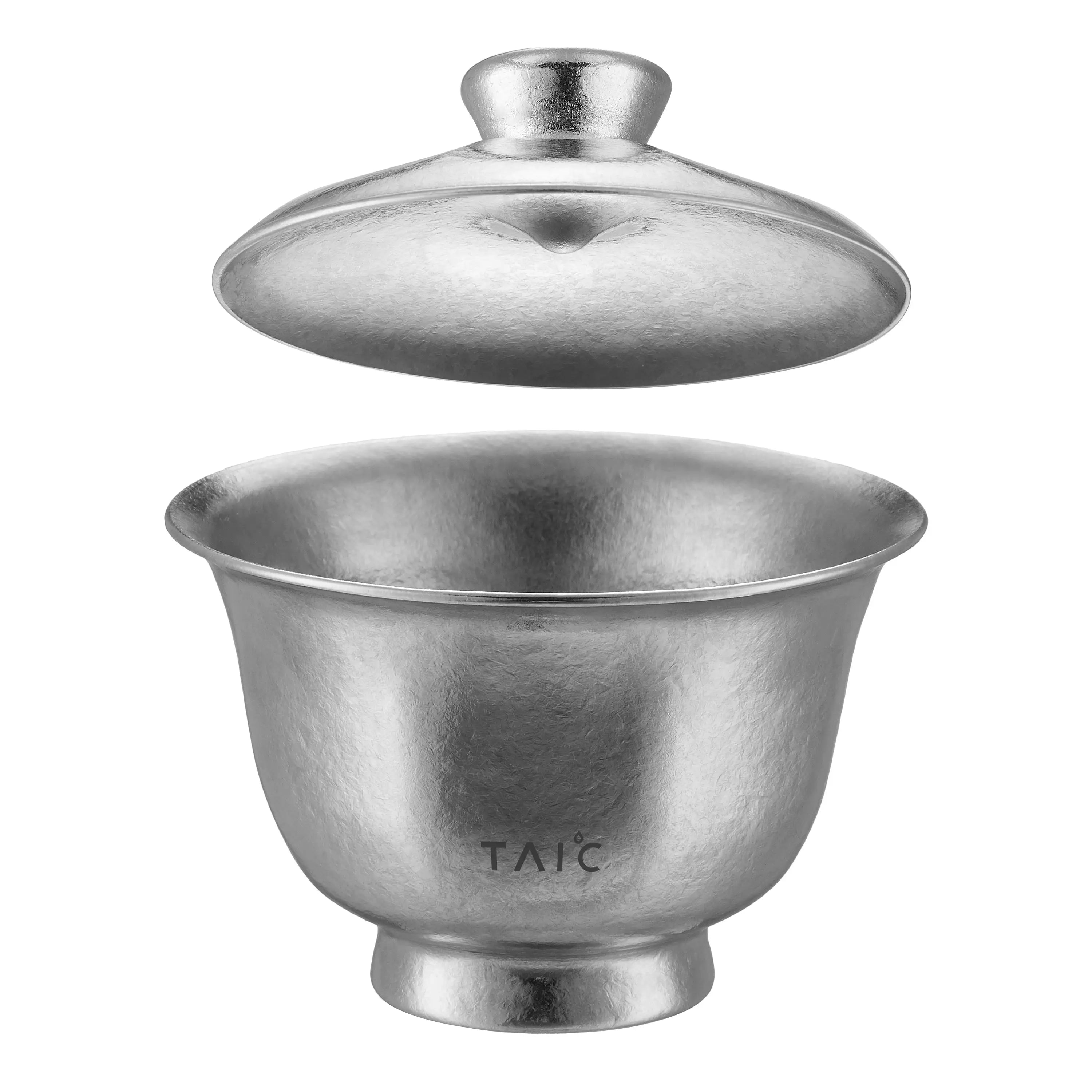 Double-Wall Vacuum Insulated Pure Titanium Gaiwan
