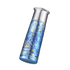 "Monet's Snowscape" Hand-Painted Pure Titanium Flask Gift Set