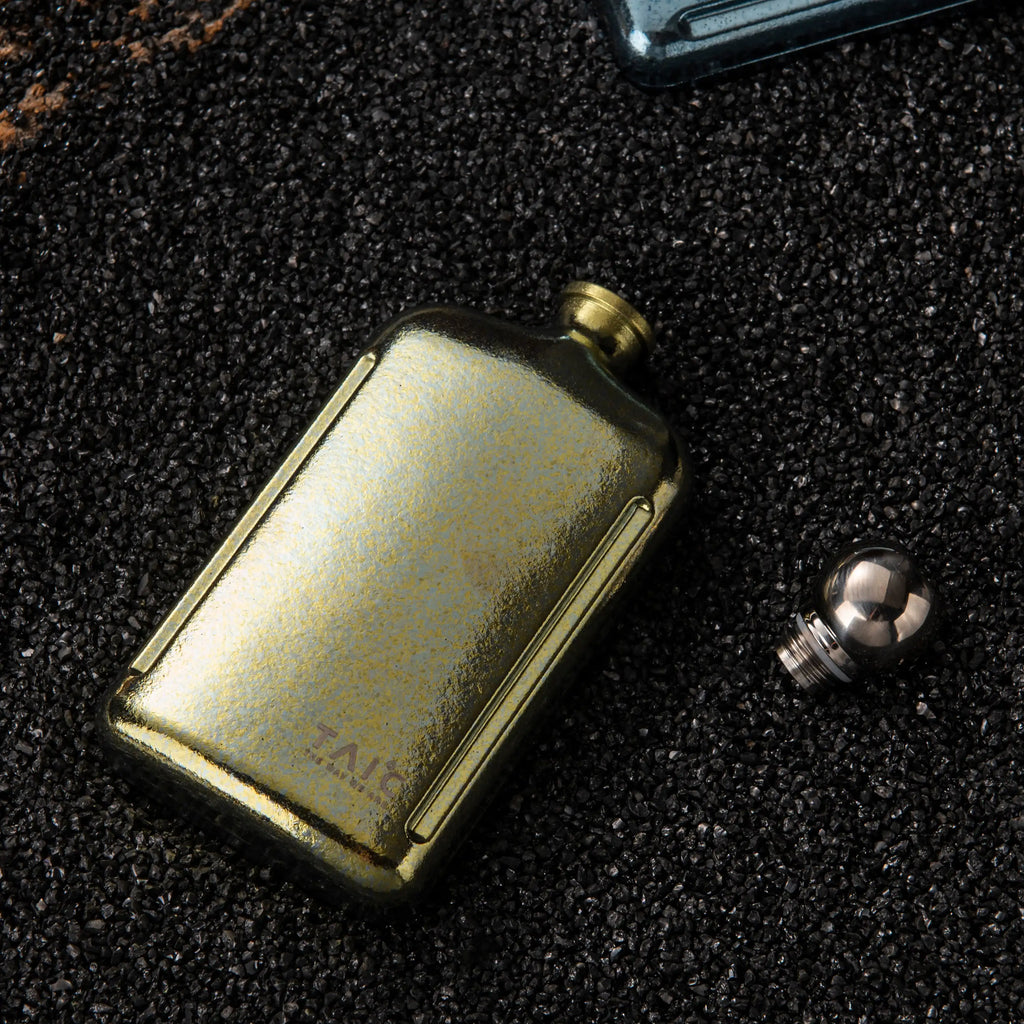 PURE TITANIUM HIP FLASK