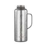 Pure titanium thermal carafe with temperature-display plug fitted and outer cup cap removed, front view