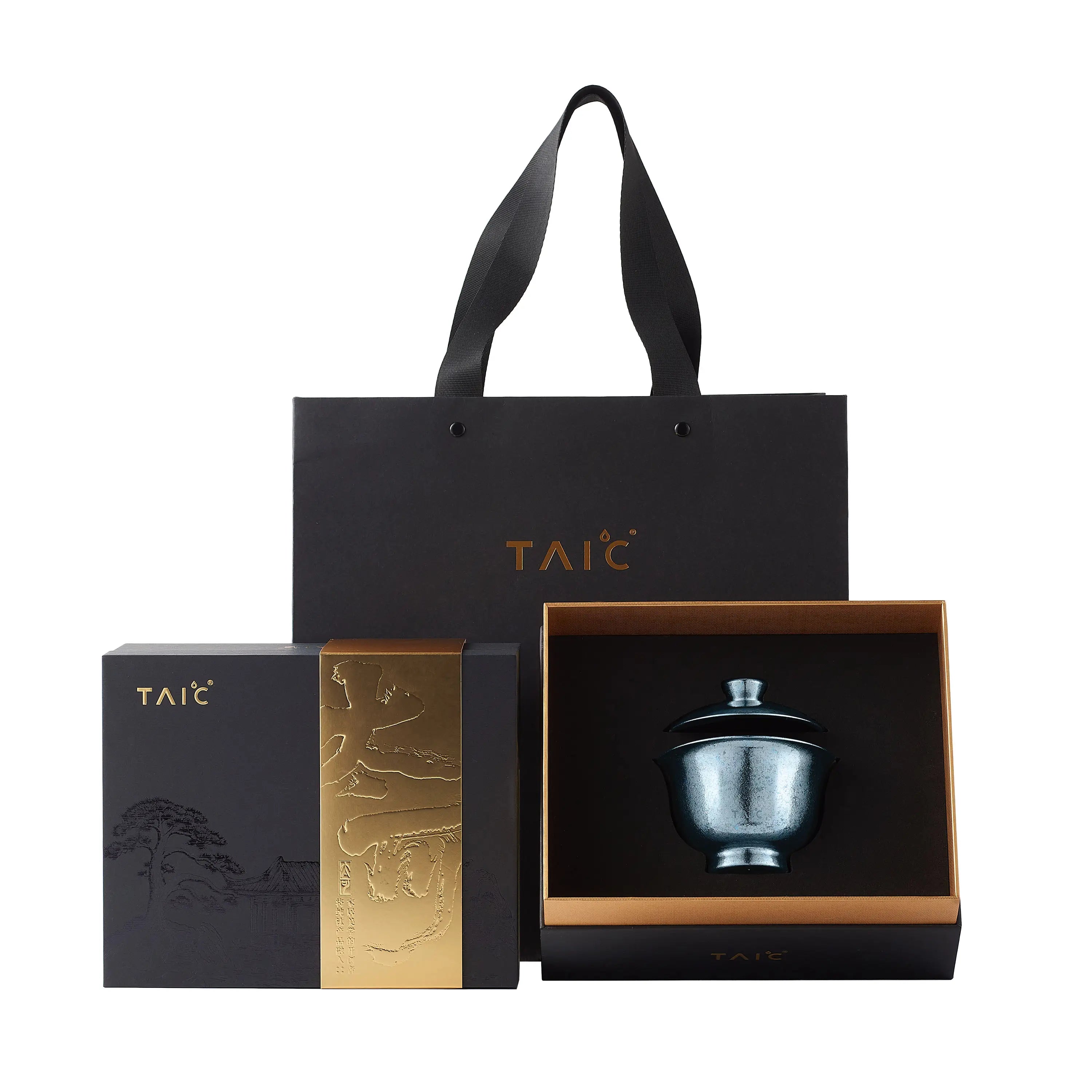 Double-Wall Vacuum Insulated Pure Titanium Gaiwan