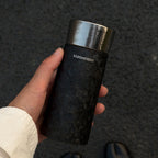 Pure Titanium Pocket Vacuum Insulated Flask – BlackInTi