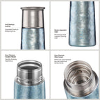 Pure Titanium Tapered Vacuum Tumbler