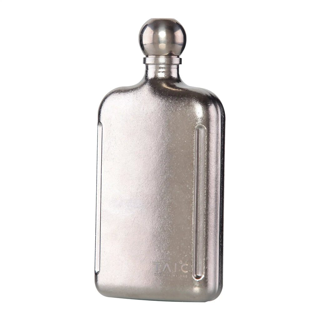 PURE TITANIUM HIP FLASK