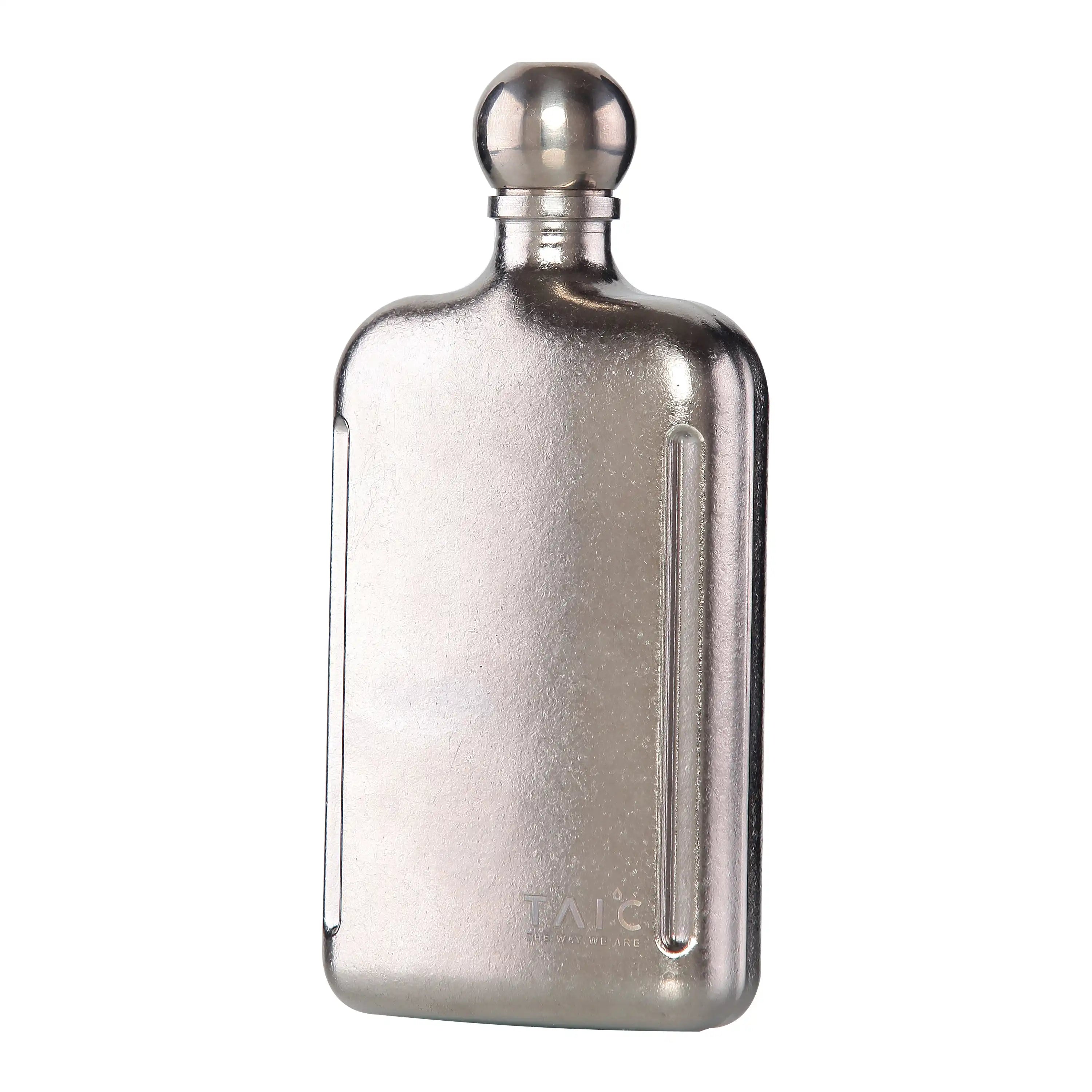 PURE TITANIUM HIP FLASK