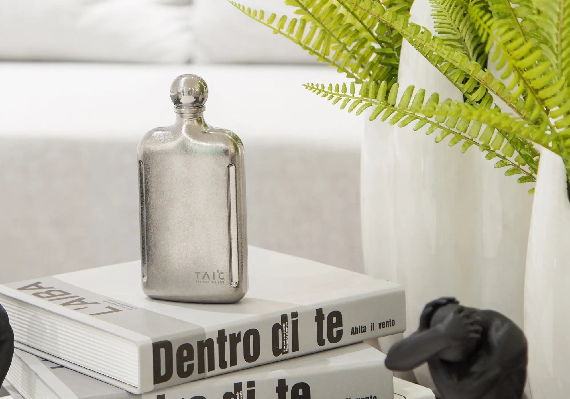 PURE TITANIUM HIP FLASK